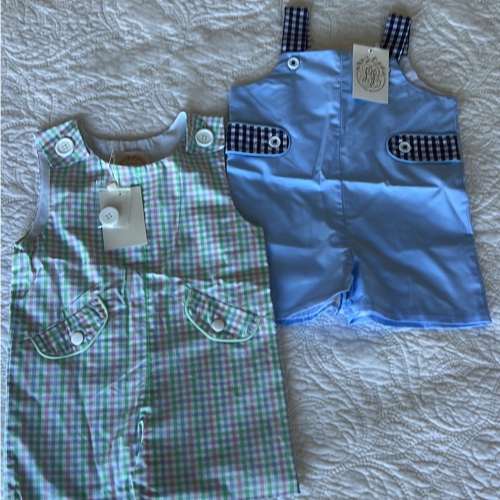 NWT Beaufort Bonnet Company Jon Jons - 12/18 Months - Easter Outfit!